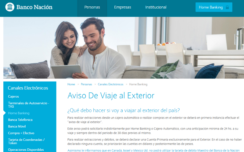 Tarjeta Banco Nación Argentina Tarjeta Banco Nación Argentina