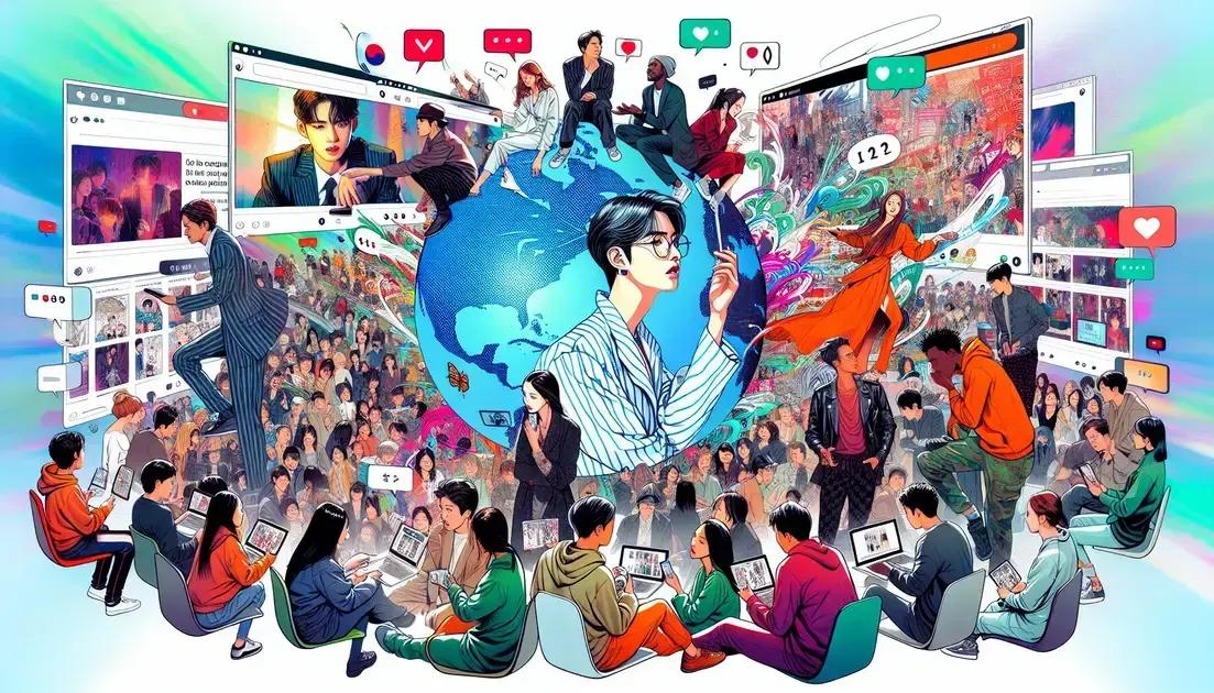 Impacto cultural dos doramas de webtoons Impacto cultural dos doramas de webtoons