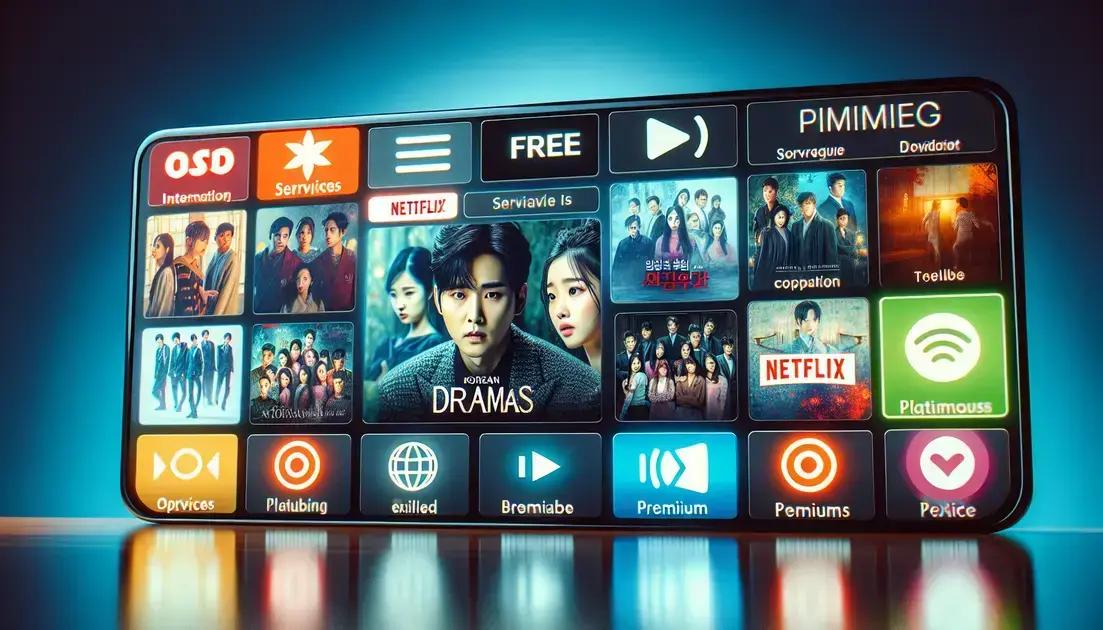 Serviços Gratuitos e Pagos para Assistir Doramas