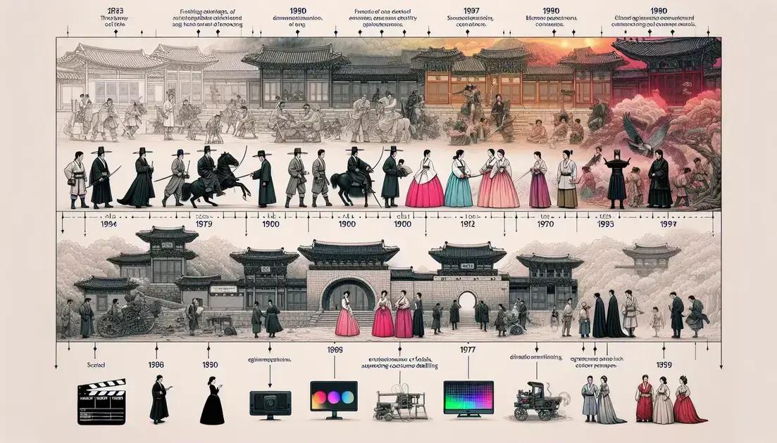 A Evolução dos Doramas Históricos Coreanos ao Longo dos Anos A Evolução dos Doramas Históricos Coreanos ao Longo dos Anos