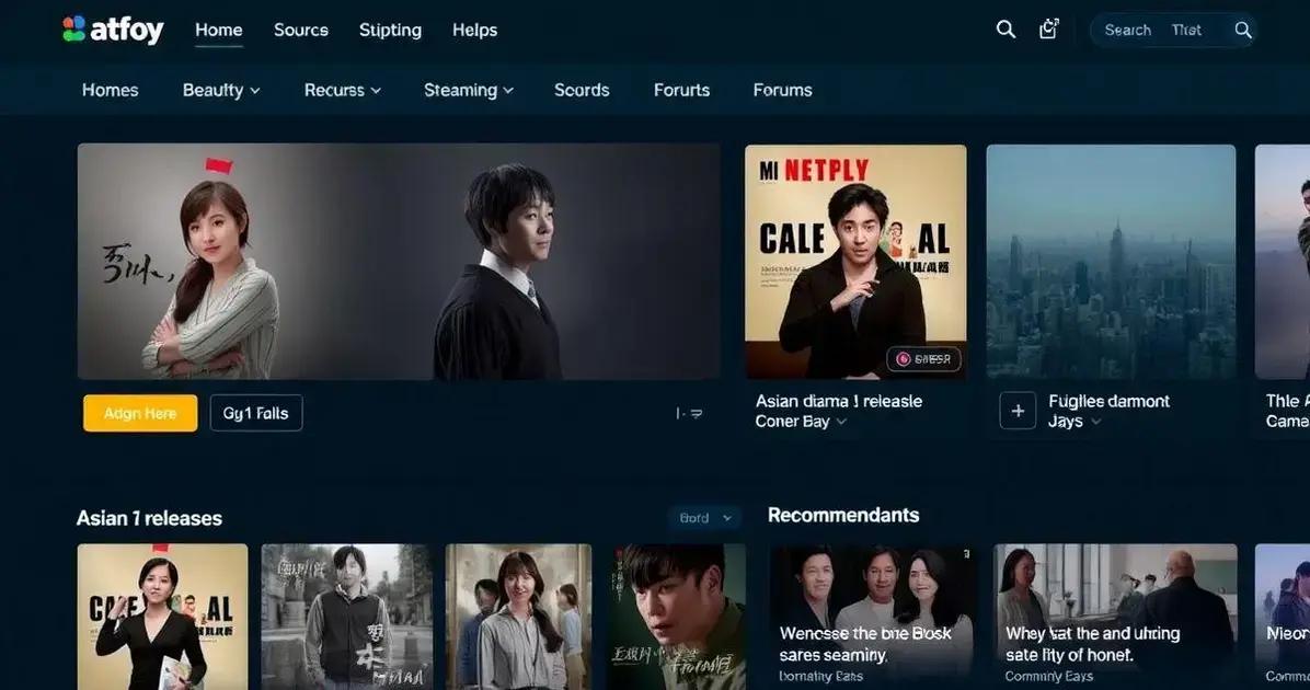 Como Encontrar Novos Doramas em Plataformas Dedicadas