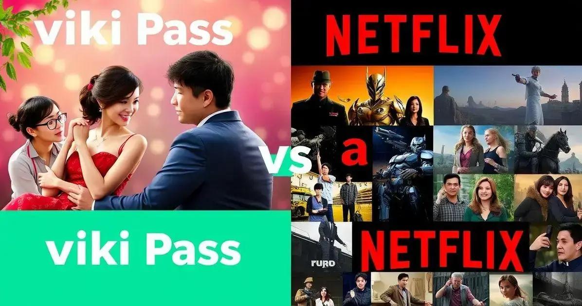 Content Offerings: What Viki Pass and Netflix Provide