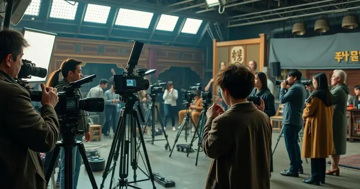 Curiosidades sobre a produção de K-dramas: Segredos dos Bastidores Revelados