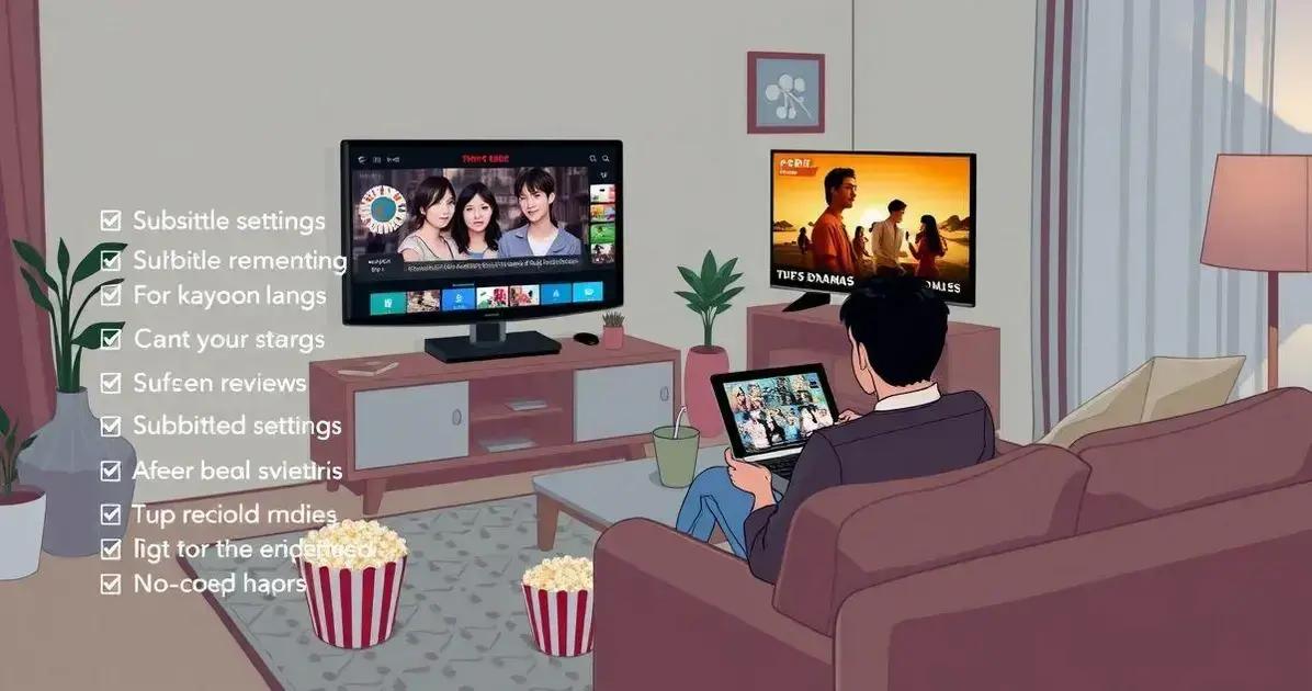 Dicas para aproveitar ao máximo os doramas nas plataformas