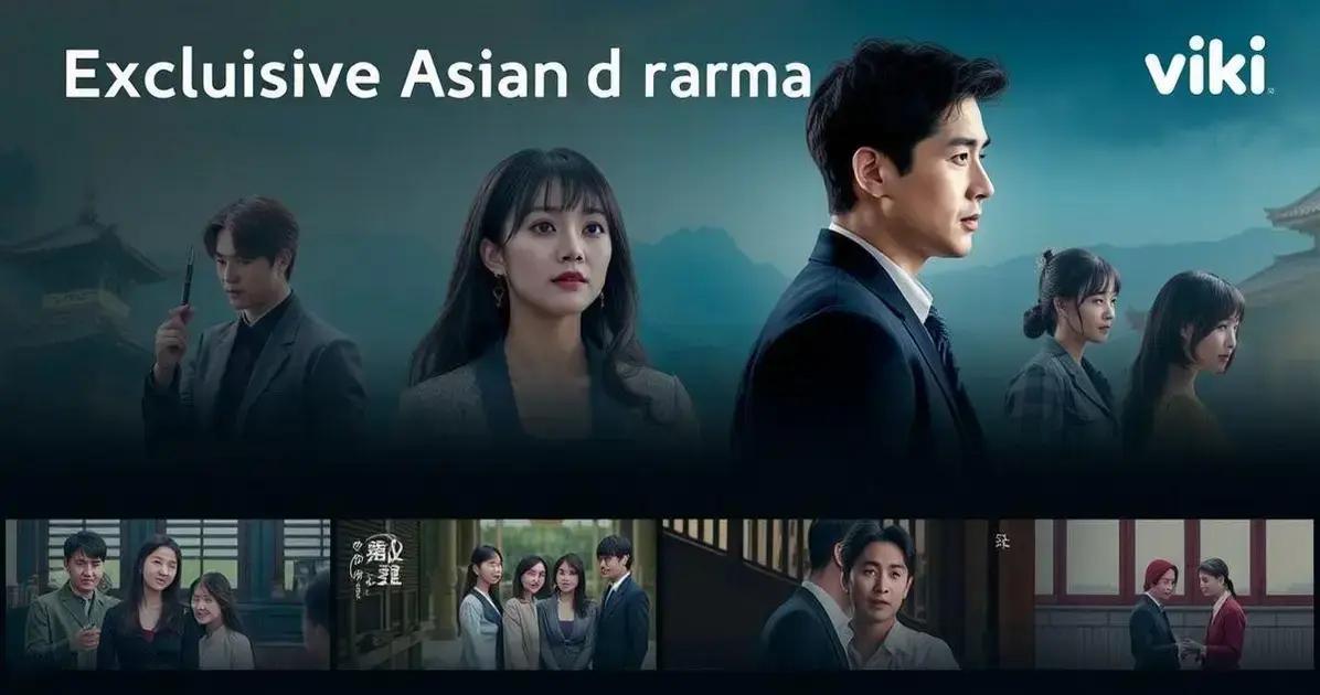 Doramas Exclusivos da Viki: Descubra Séries Imperdíveis e Emocionantes