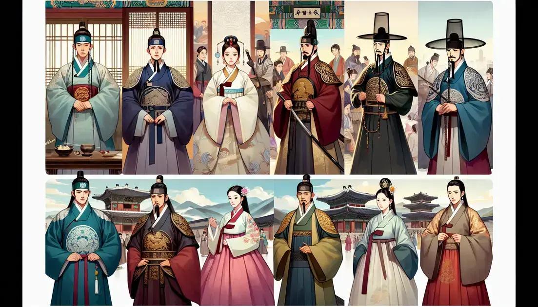 Personagens Icônicos dos Doramas Históricos Coreanos Personagens Icônicos dos Doramas Históricos Coreanos