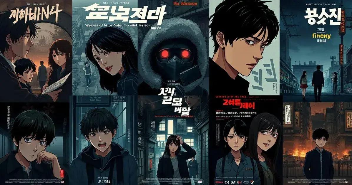 Principais doramas inspirados em webtoons de suspense Principais doramas inspirados em webtoons de suspense