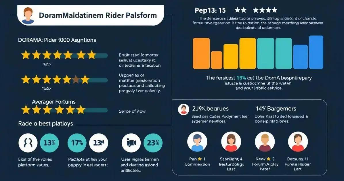 User Reviews and Ratings: Insights on Dorama Platforms User Reviews and Ratings: Insights on Dorama Platforms